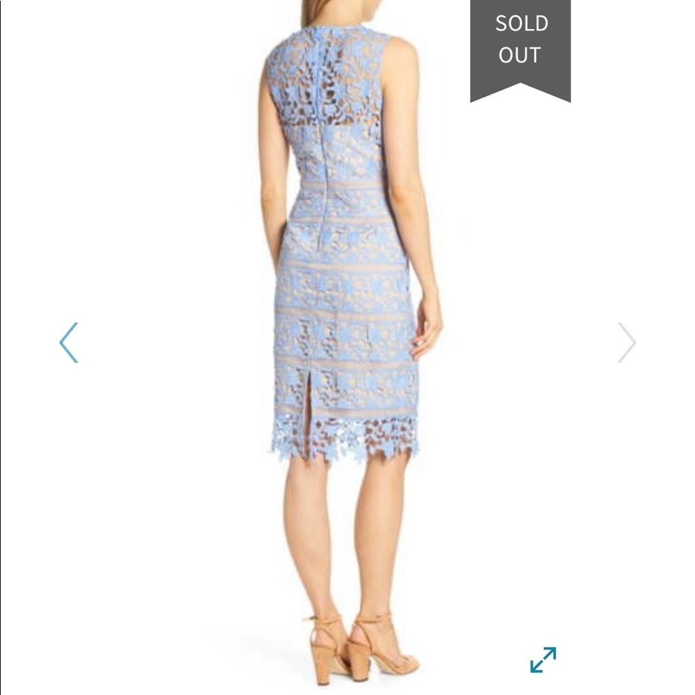 Eliza J Lace MIDI Sheath Dress - Picture 2 of 8
